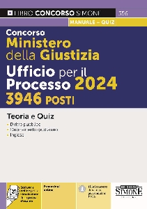 CONCORSO UFFICIO PROCESSO 2024 3946 POSTI