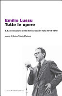 TUTTE LE OPERE VOL 3 LA COSTRUZIONE DELLA DEMOCRAZIA IN ITALIA 1943/194